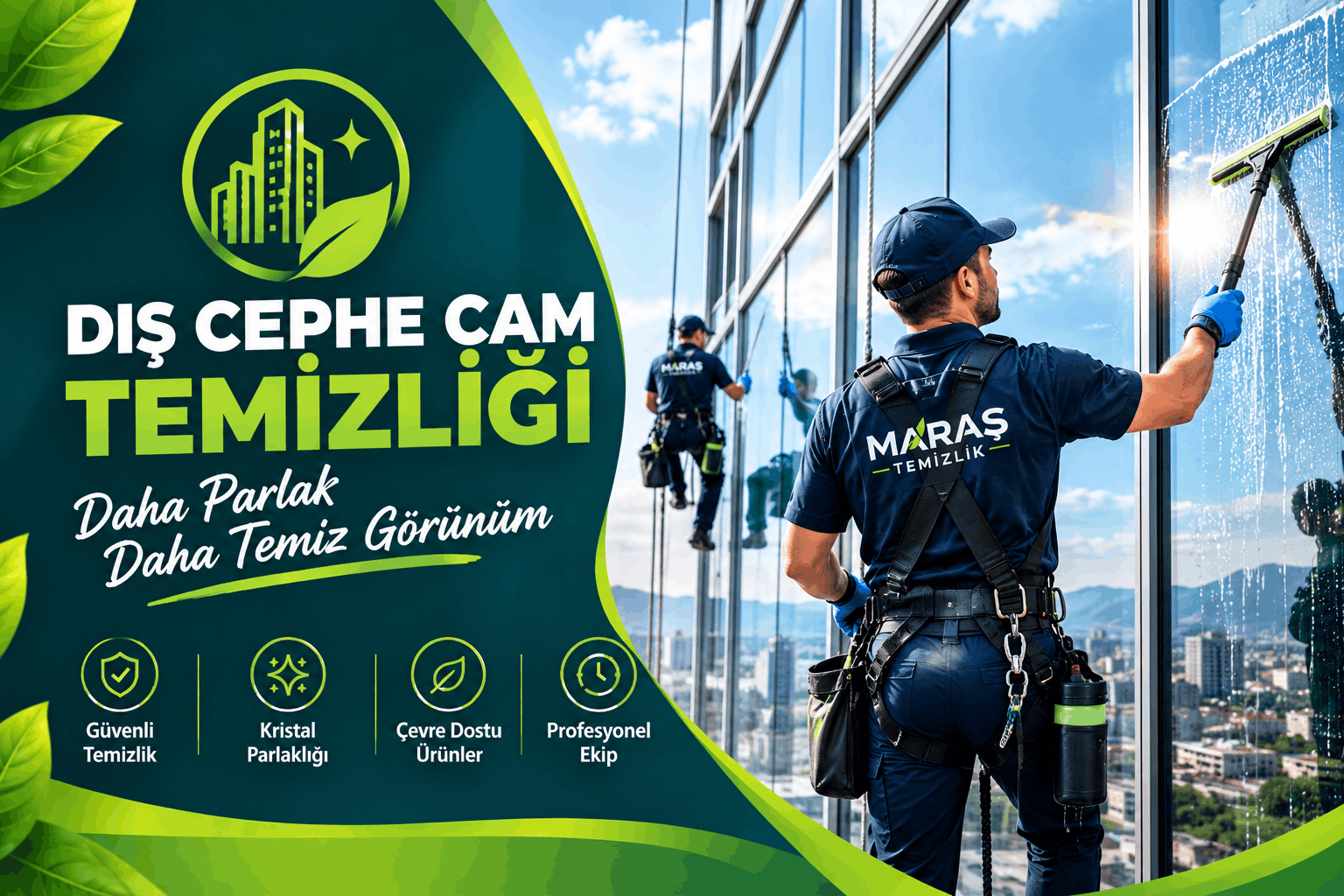 Dış Cephe Cam Temizliği