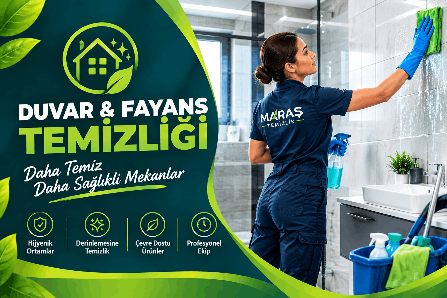 Duvar & Fayans Temizliği