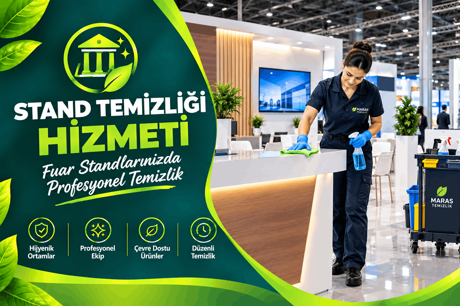 Stand Temizliği Hizmeti
